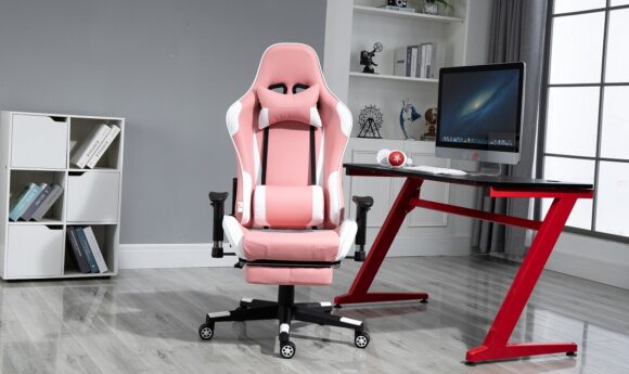 Cel mai bun scaun gaming cu suport de picioare si funcție sezlong